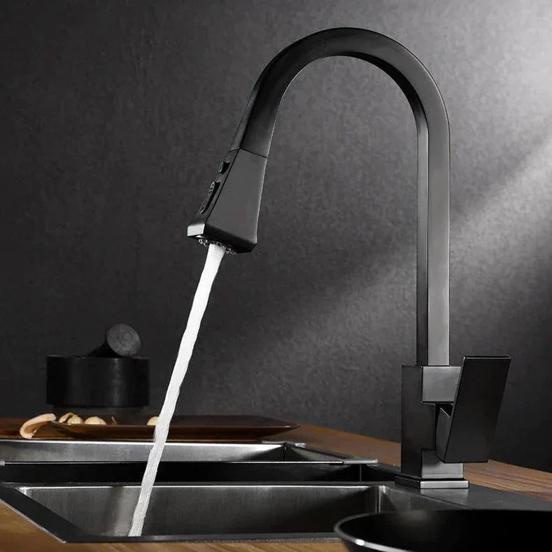 Modern Retractable Kitchen Faucet