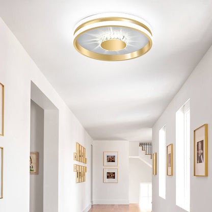 Crystal Luxe Hallway Light
