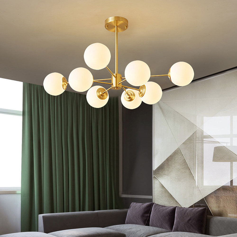 Gold Minimalist Ceiling Fixture