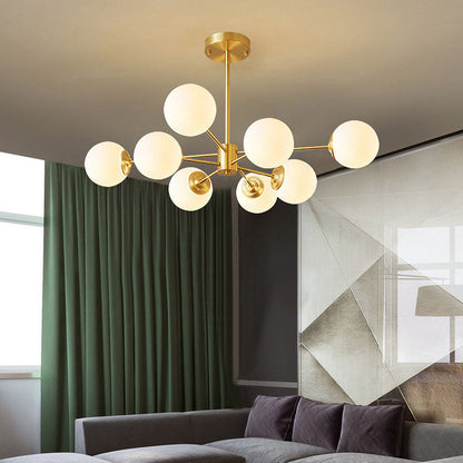 Gold Minimalist Ceiling Fixture