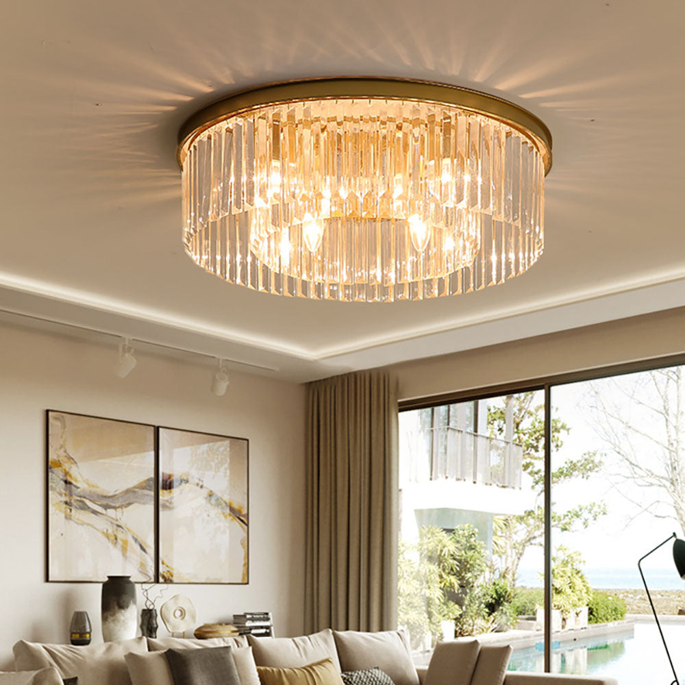 Crystal Ceiling Light