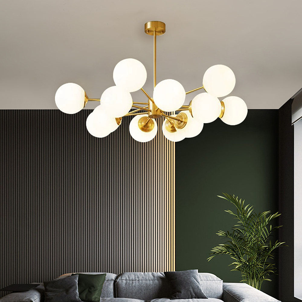 Gold Minimalist Ceiling Fixture