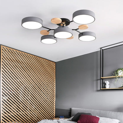 Round Nordic Ceiling Lamp