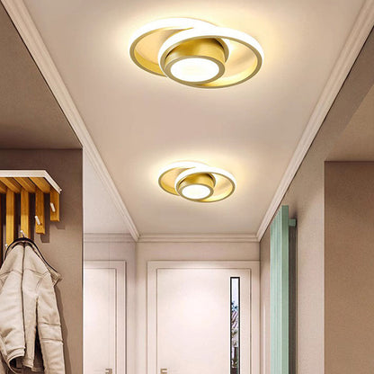 Twin Ring LED Ceiling Light