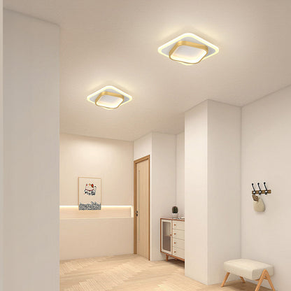 Gold Square LED Panel