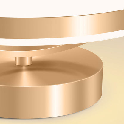 Sleek Gold Lighting Panel