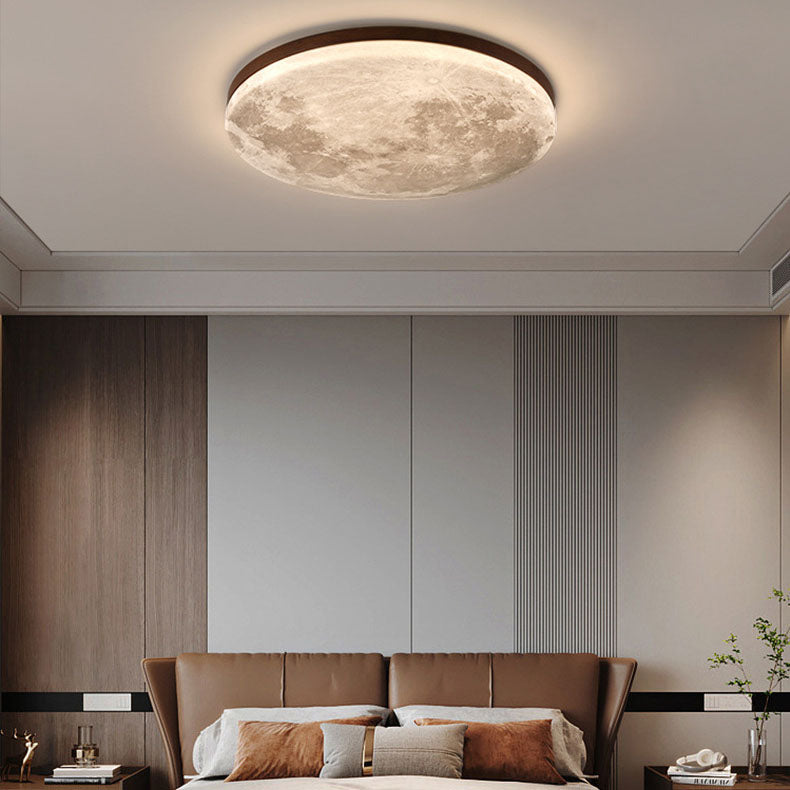 Minimalist Moon Ceiling Light