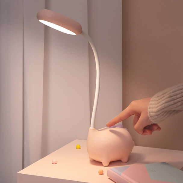 Kinderfreundliche LED-Tischlampe – Helles Licht für Hausaufgaben-Aster Selection