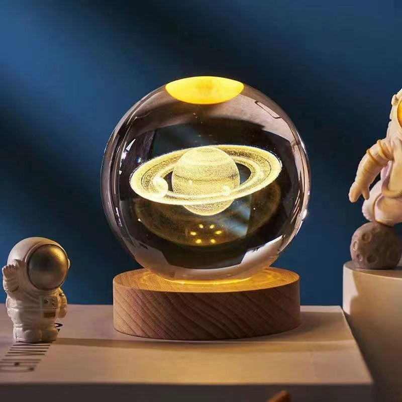 3D Glow Crystal Magic Lamp