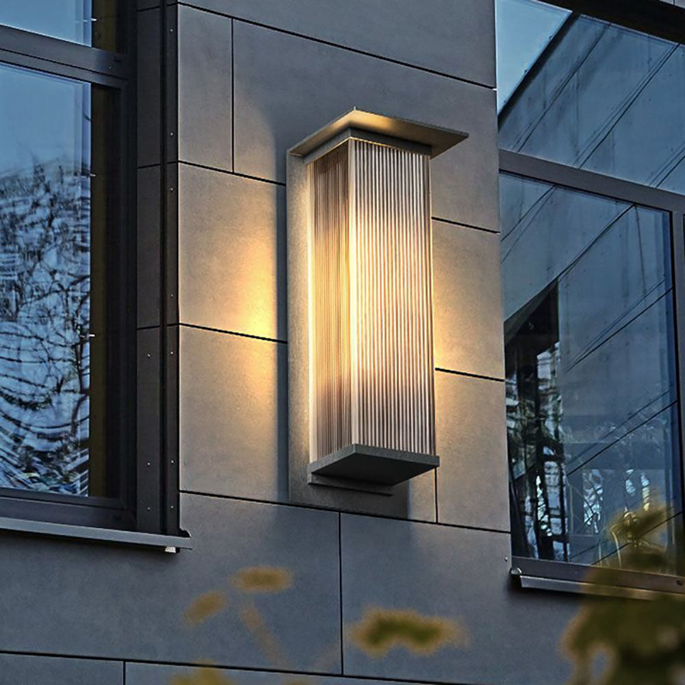 Architectural Linear Outdoor Wall Light