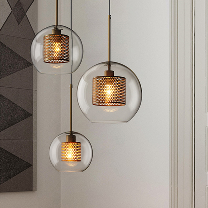 Shine Glass Pendant Light