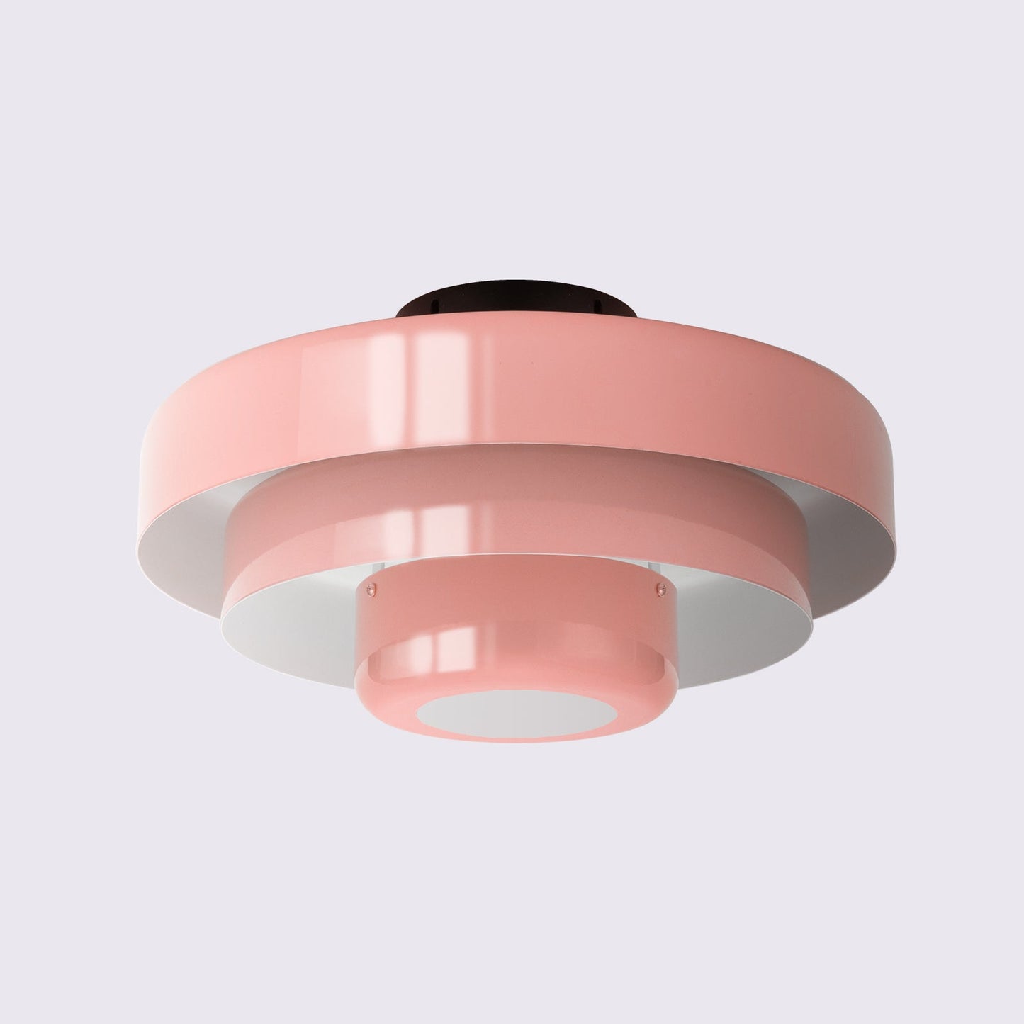 Mid-Century Flush Mount Light
