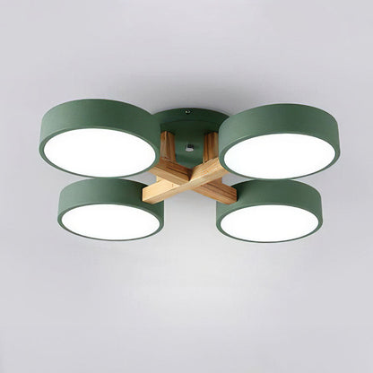 Modern Flush Bedroom Lamp