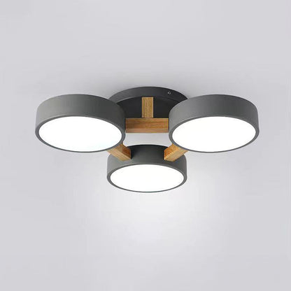 Modern Flush Bedroom Lamp