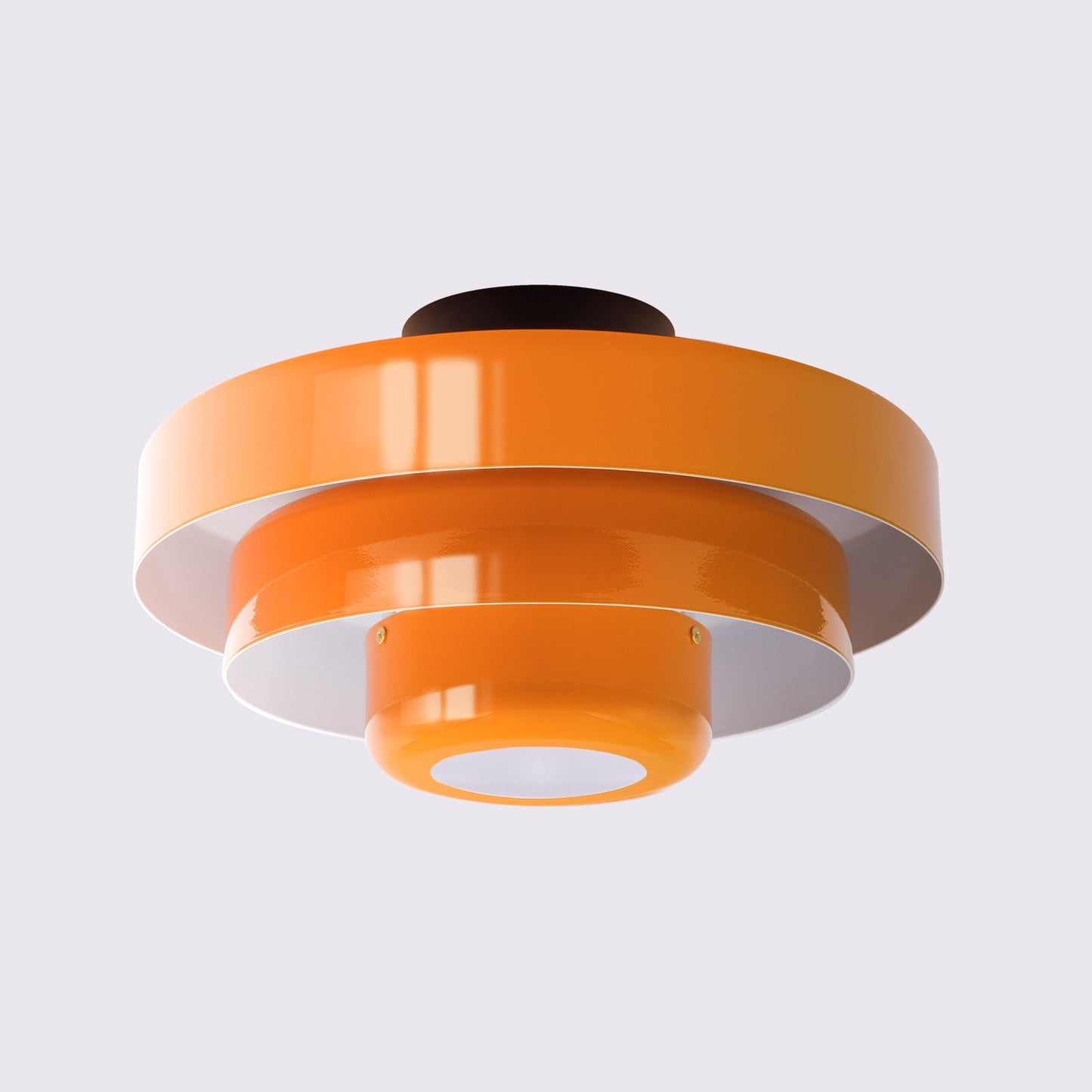 Mid-Century Flush Mount Light