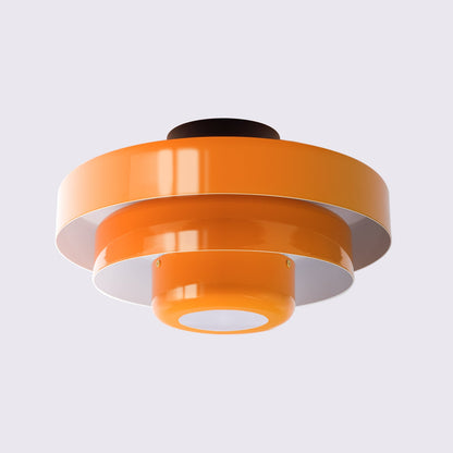 Mid-Century Flush Mount Light