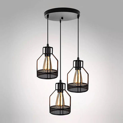 Vintage Black Island Fixture