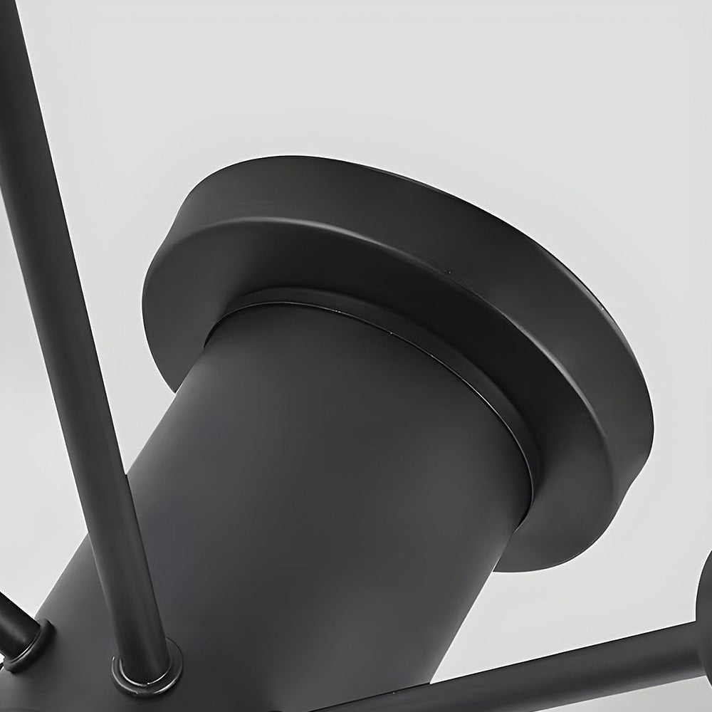 Gold Iron Bedroom Chandelier