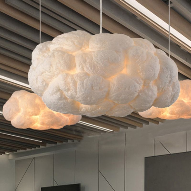 Cloud-Shaped LED Pendant Light