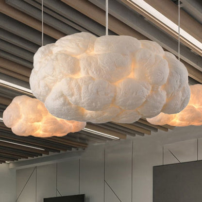Cloud-Shaped LED Pendant Light