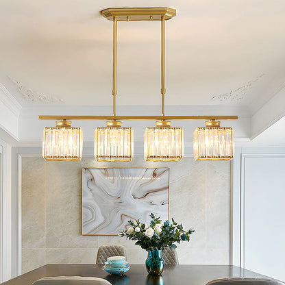 Modern Arc Frame Chandelier