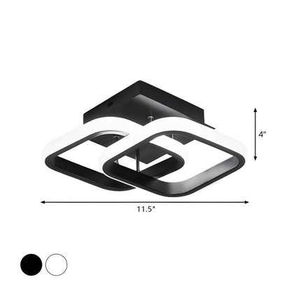 White Slim LED Ceiling Light