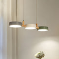 Modern Cylinder Pendant Lamp with Multiple Lights