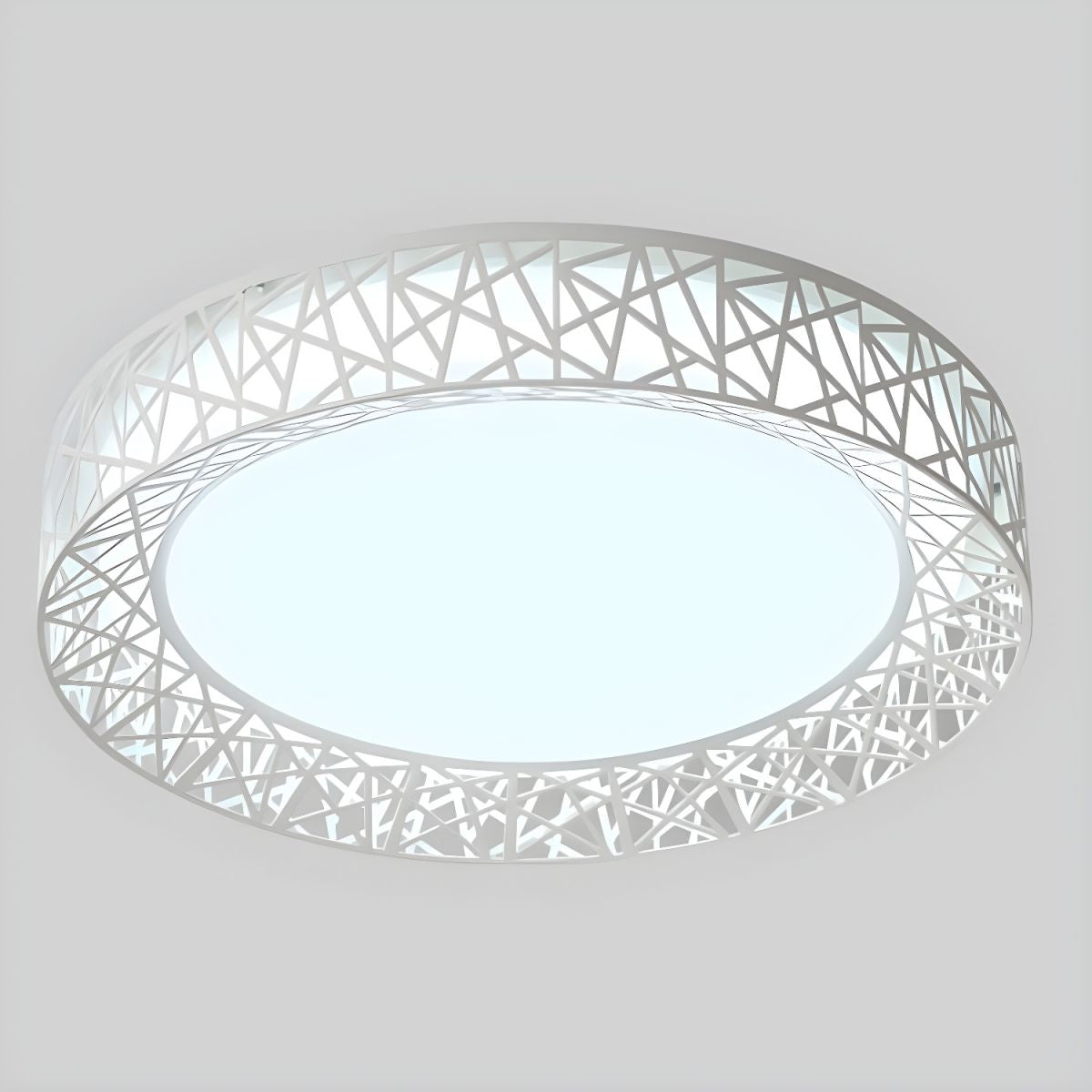 Geometric Flush Ceiling Lamp