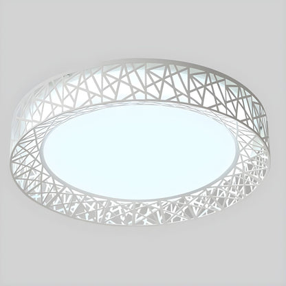 Geometric Flush Ceiling Lamp