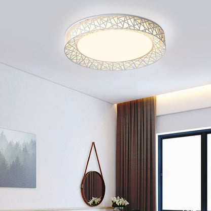 Geometric Flush Ceiling Lamp