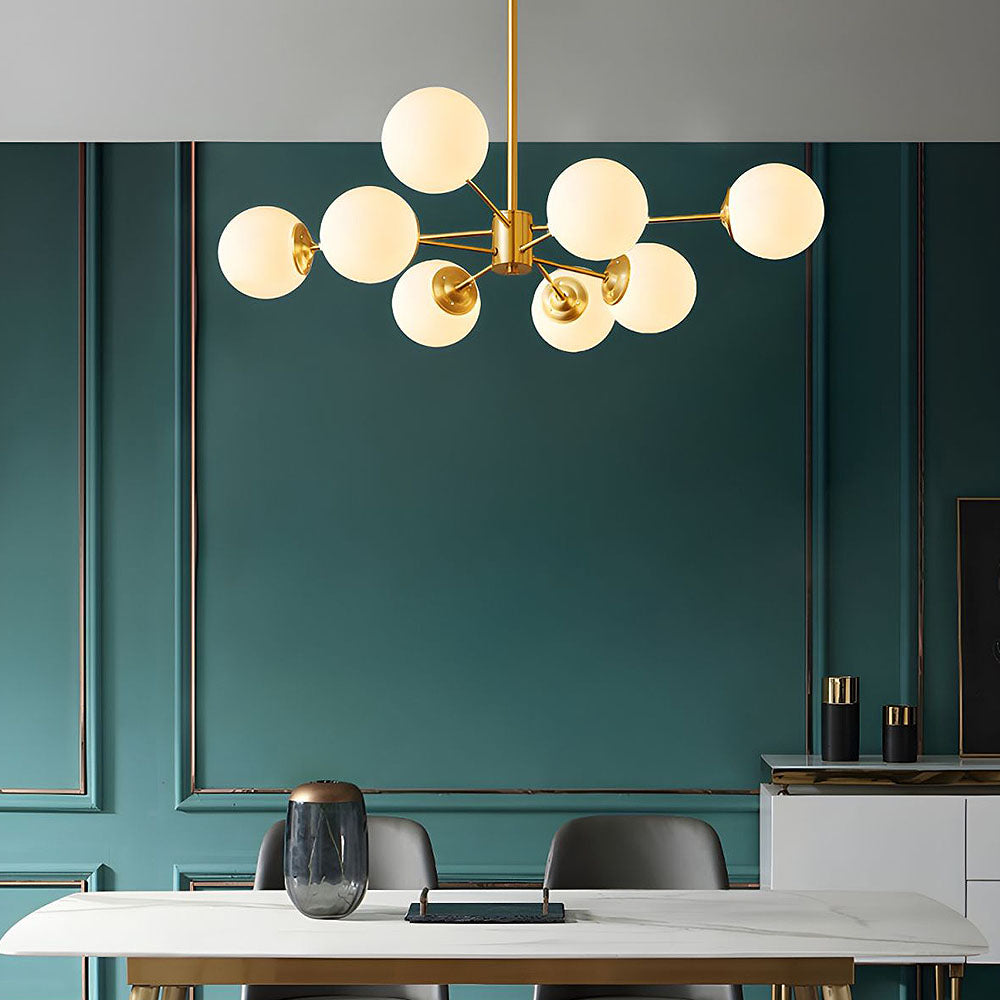 Gold Minimalist Ceiling Fixture