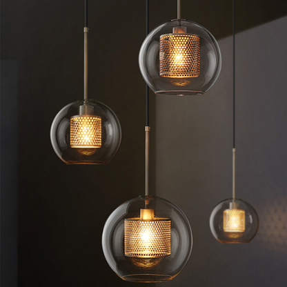 Shine Glass Pendant Light