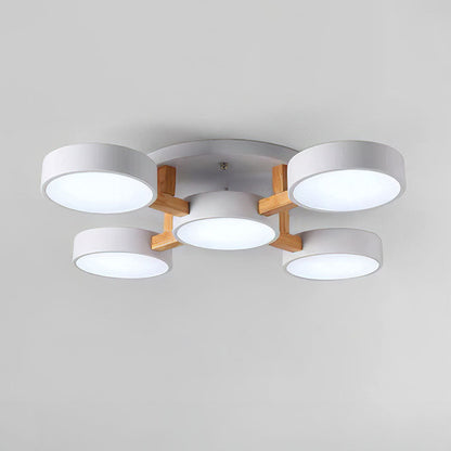Modern Flush Bedroom Lamp