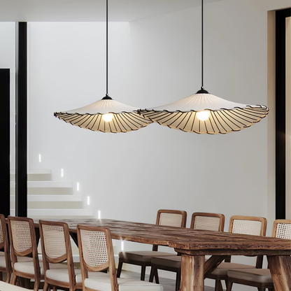 Wabi-Sabi Lotus Pendant Light