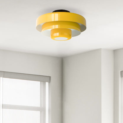 Mid-Century Flush Mount Light