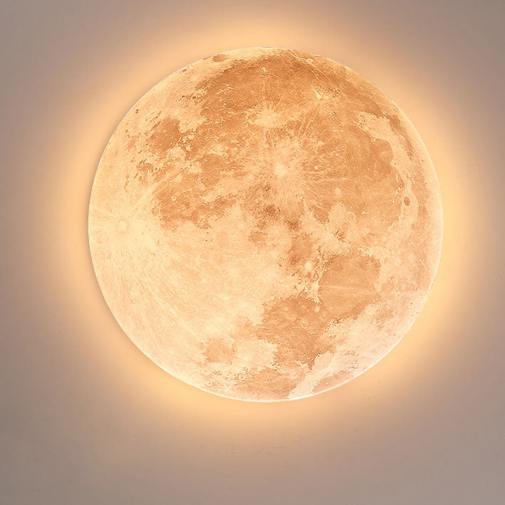 Minimalist Moon Ceiling Light