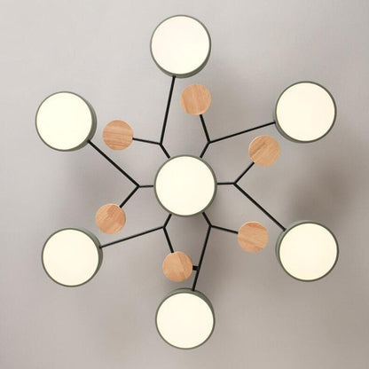 Round Nordic Ceiling Lamp
