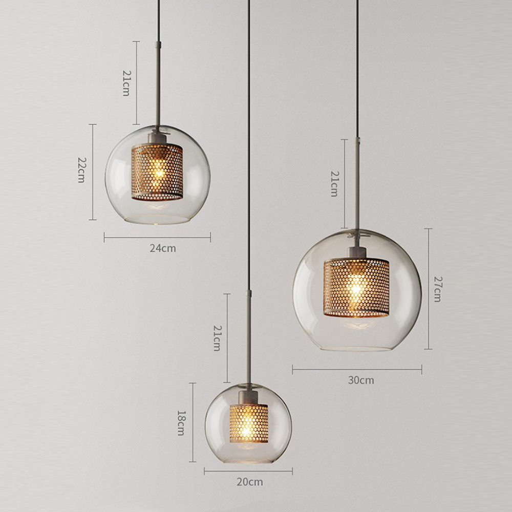 Shine Glass Pendant Light