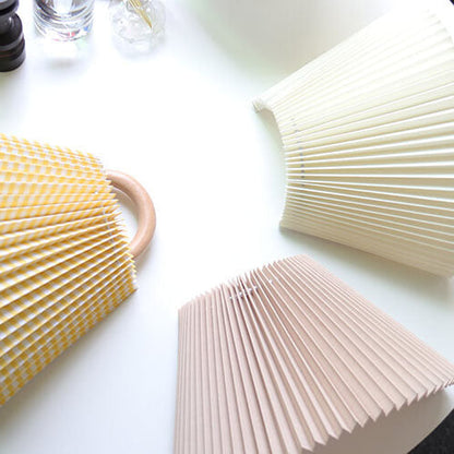 Contemporary Pleated Wall Lamp