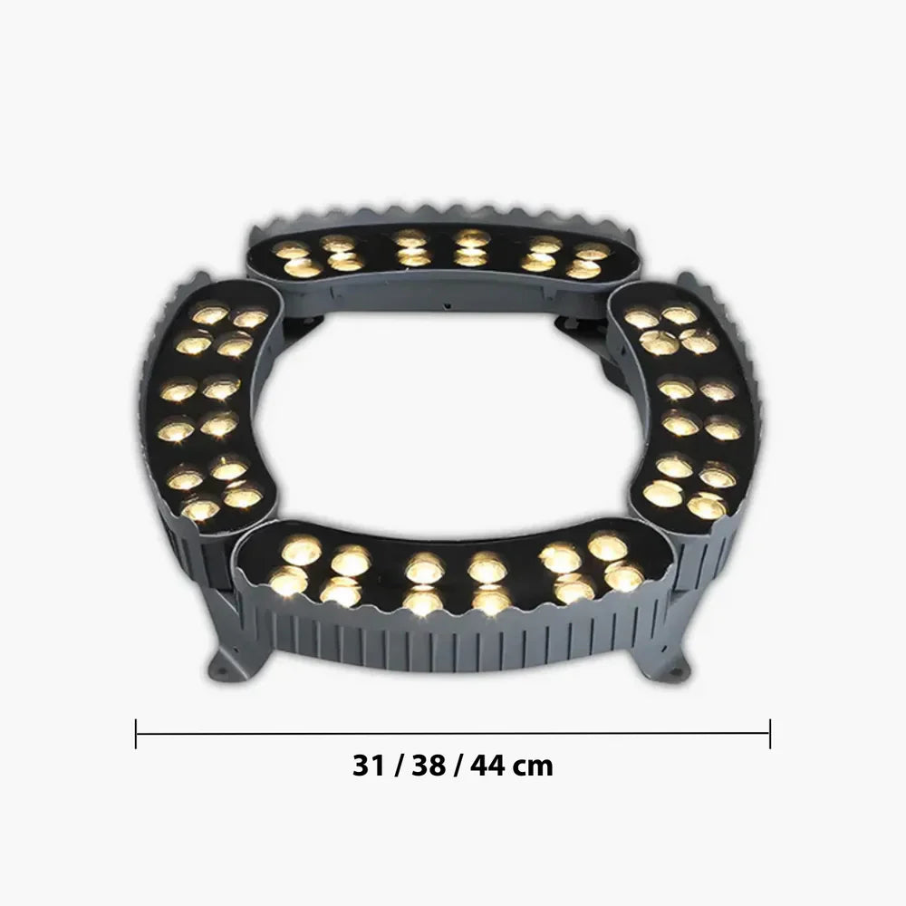 Outdoor spotlights for garden lighting