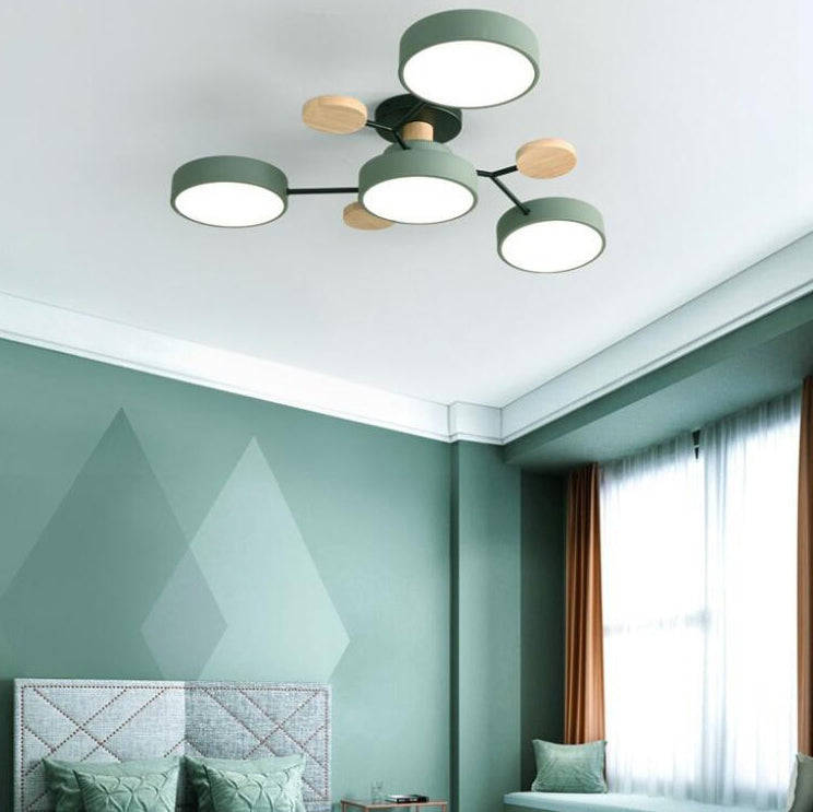 Round Nordic Ceiling Lamp