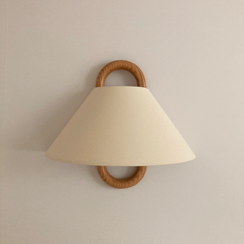 Contemporary Pleated Wall Lamp