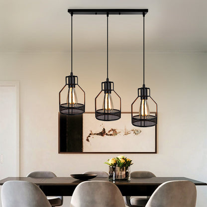 Vintage Black Island Fixture