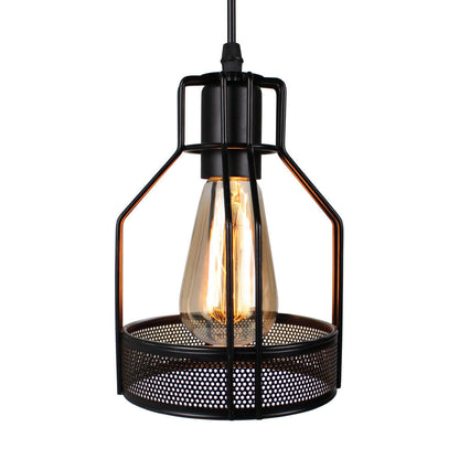 Vintage Black Island Fixture