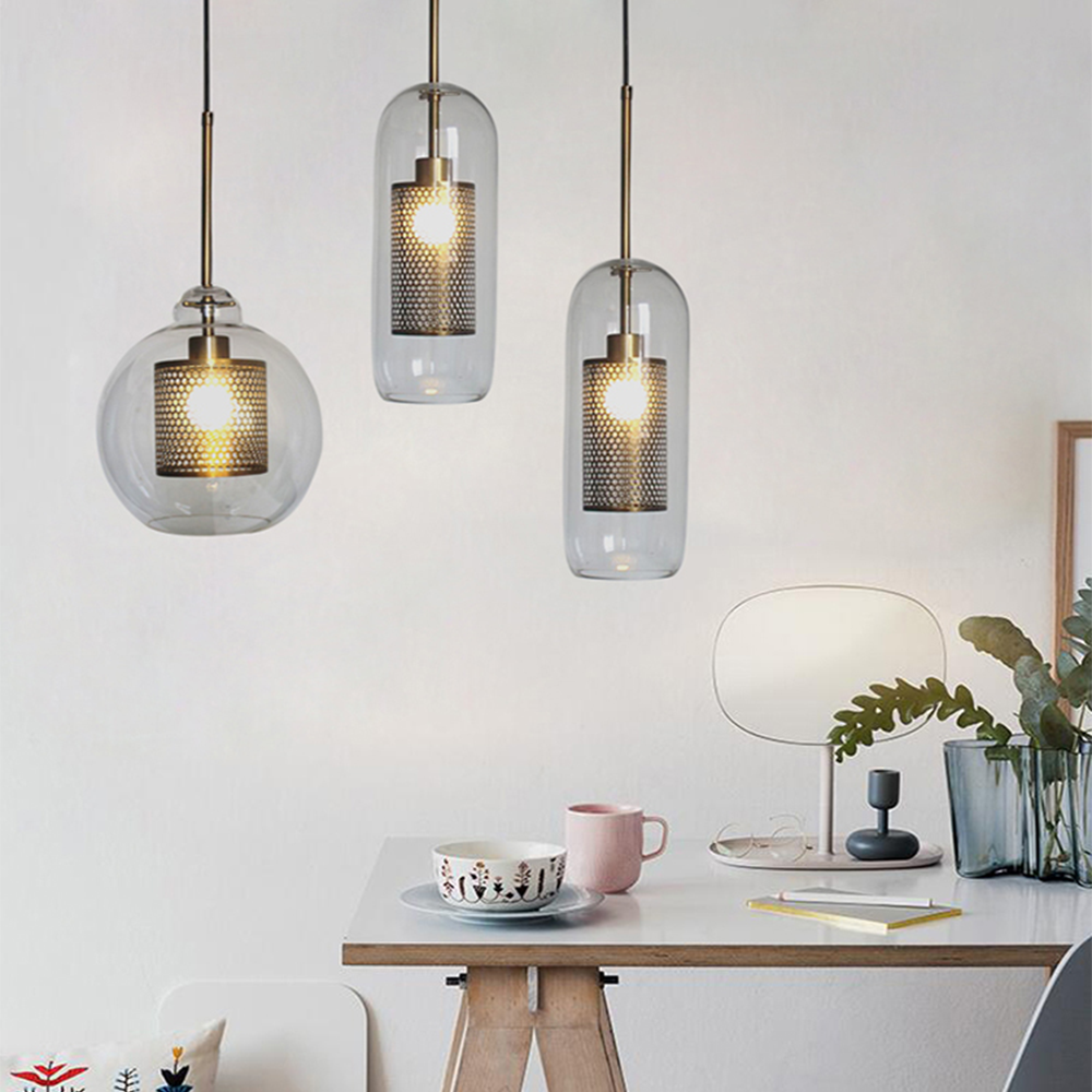 Shine Glass Pendant Light