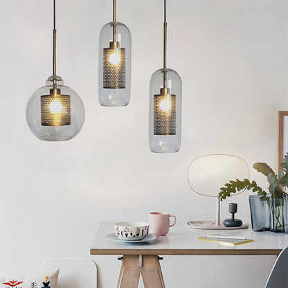 Shine Glass Pendant Light