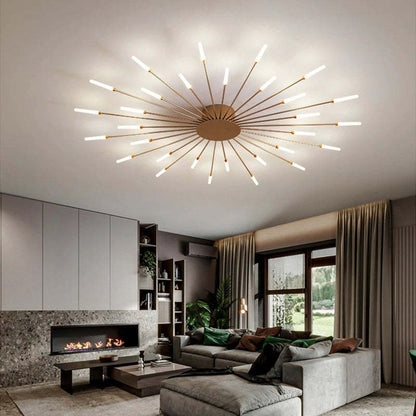 Modern Ceiling Light in Fireworks Look – Decorative Lighting with LED Technology
