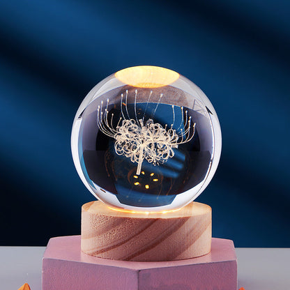 3D Glow Crystal Magic Lamp