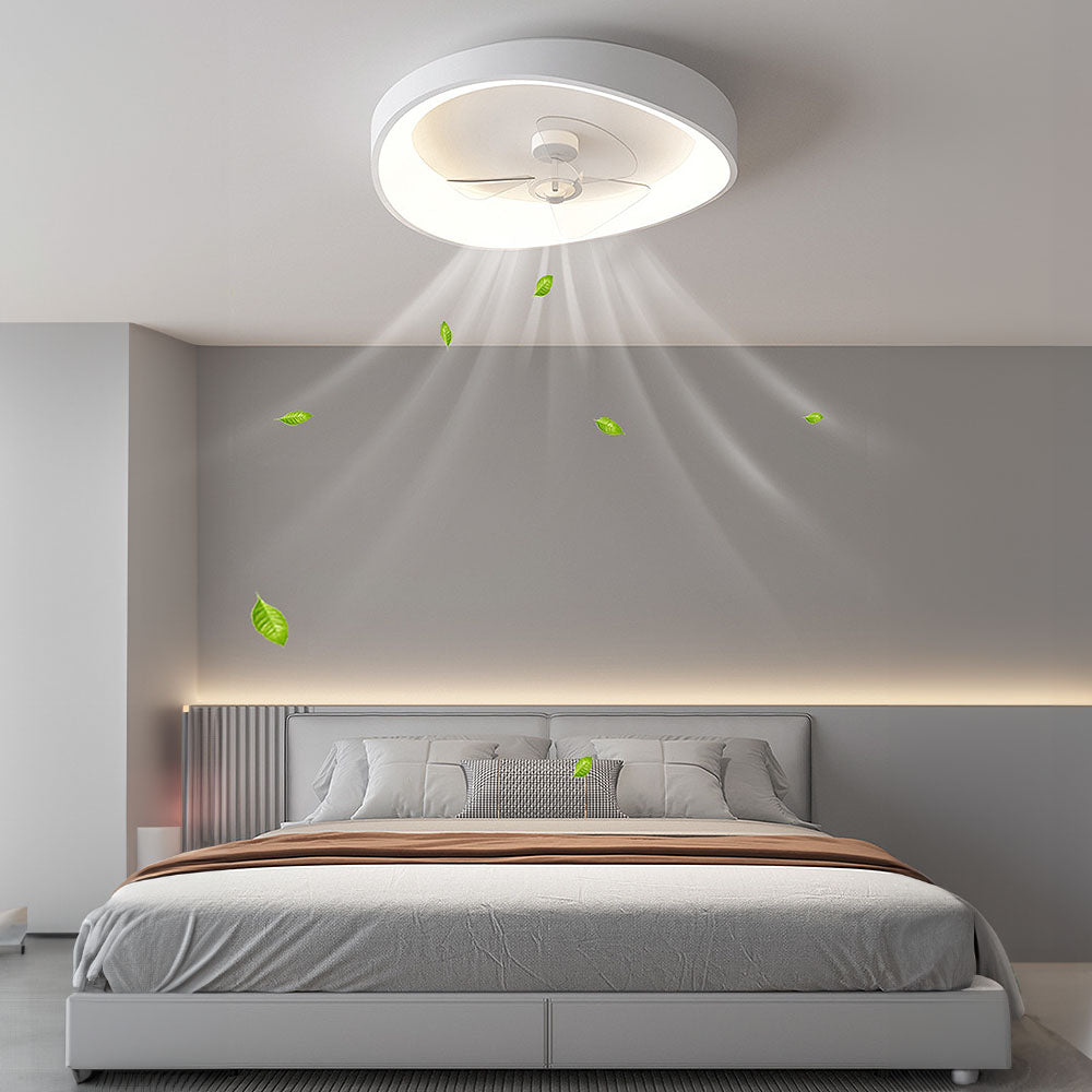 Modern LED Ceiling Fan Light