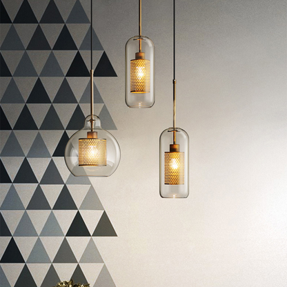 Shine Glass Pendant Light
